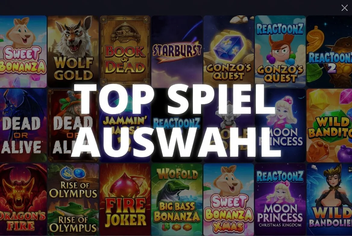 Spielauswahl in der Kriterien-Bewertung